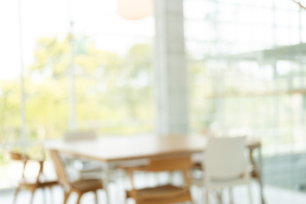 Blurred Abstract Coffee Shop Background
